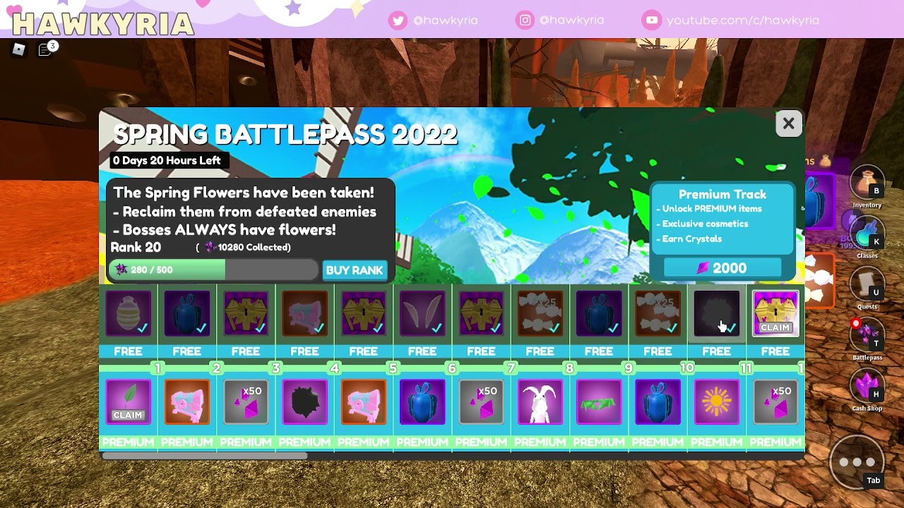 Roblox World Zero Easter Battlepass