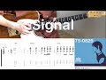 Citrobal  signal guitar cover with tabs  chords