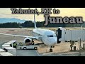 Full Flight: Alaska Airlines B737-900ER Yakutat, AK to Juneau (YAK-JNU)