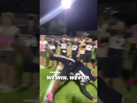 BRUH THAT LAST FLIP 🤯😱 (via @plantpanthersfootball/IG) #short s