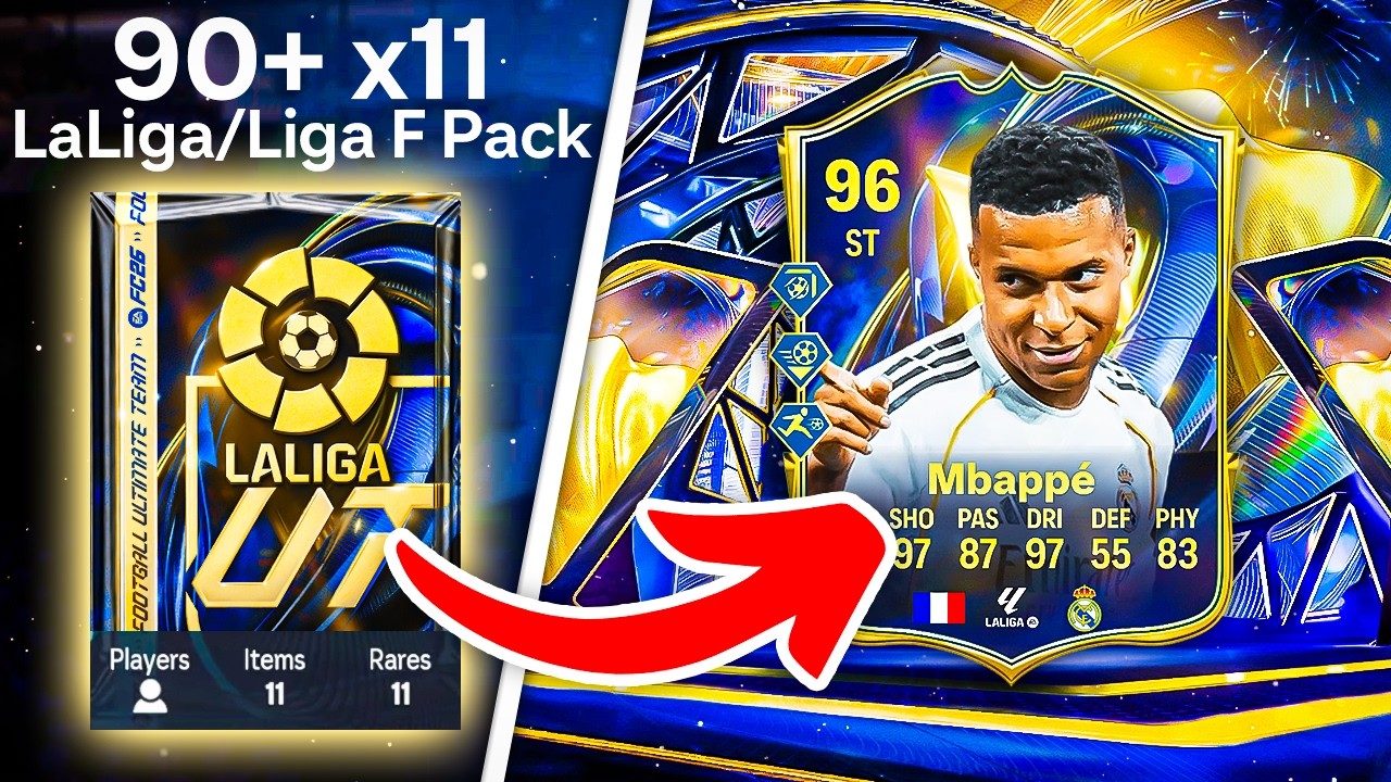 11 LALIGA TOTS CARDS IN 1 PACK! 😲 FC 26 Ultimate Team