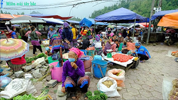 Chợ Phiên Vùng Núi Bán Toàn Đặc Sản Quý | Miền núi tây bắc