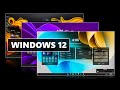 Windows 12 Concept Like Taskbar and Widget