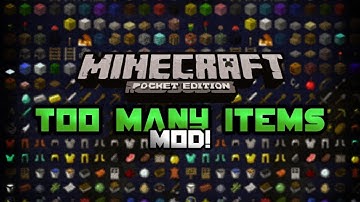 [0.9.5] Too Many Items Mod [iOS] - Minecraft Pocket Edition