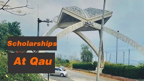 Scholarships at Quaid I Azam University Islamabad#qau #scholarship  @Cssreview10M
