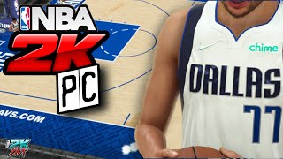 NBA 2K22 PC 8K courts and Jersey Mods Dallas Mavericks