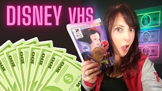 Found Disney VHS Tapes Worth Thousands! - Disney VHS movies worth money?