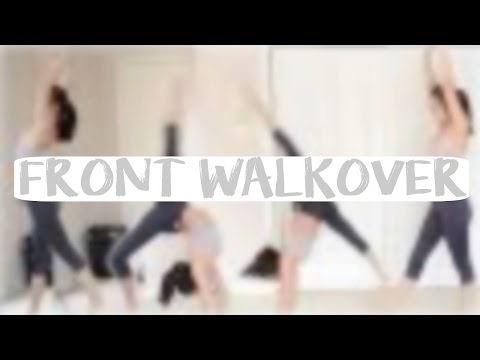 How to do a Front Walkover