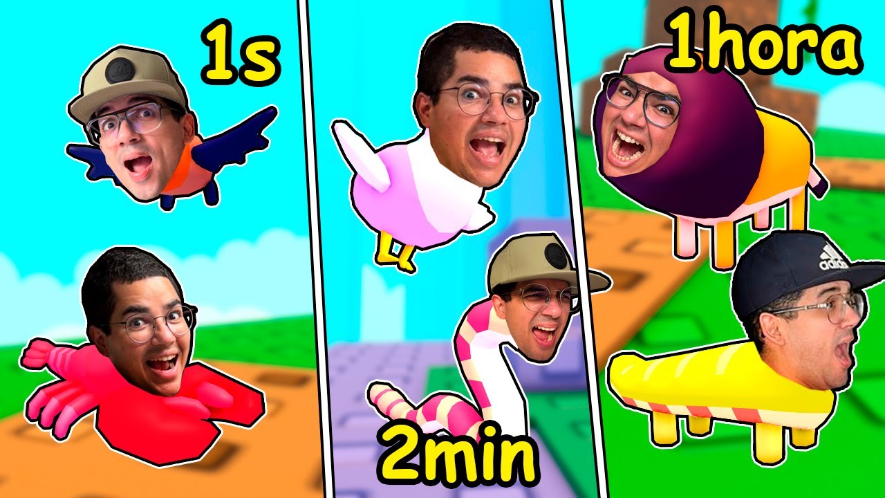 A CADA SEGUNDO SOMOS TRANSFORMADOS EM ANIMAIS DIFERENTES DA SELVA!