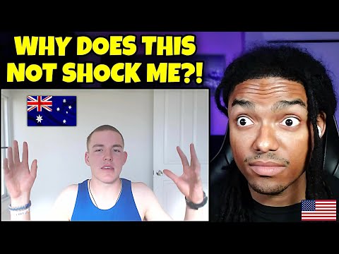 AMERICAN REACTS to an Aussie Answering Ridiculous Questions from Americans