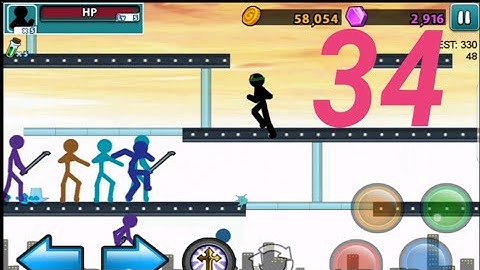 Anger of Stick 5 - Gameplay Walkthrough Part 34 - Earning money 