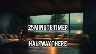 25 Minute Pomodoro Timer with Lo-Fi Music | Deep Focus for Study &amp; Work
