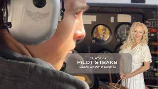 TAKING A FIRST FLIGHT and how to GRILL STEAKS