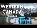 Travel Vlog: Exploring Western Canada Part 3 - Paddling Moraine Lake, Banff National Park