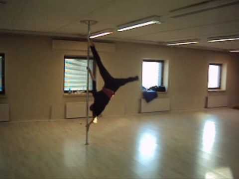 Shoulder mount spin and from reverse grab to aysha