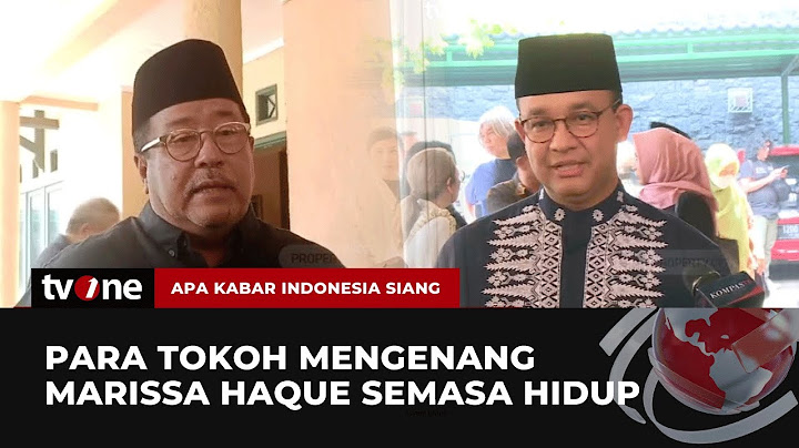 Anies & Rano Karno Melayat ke Rumah Duka Marissa Haque | AKIS tvOne