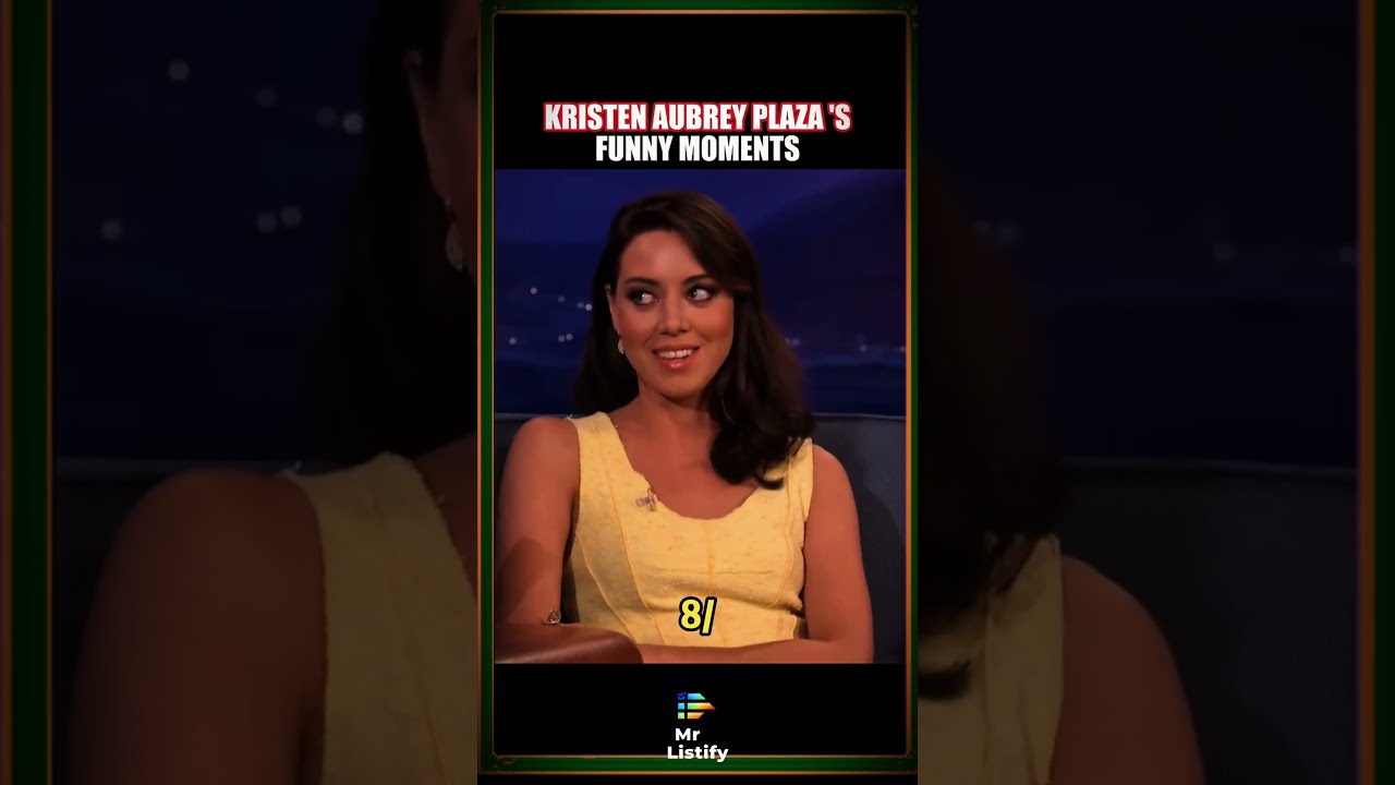 Ranking Aubrey Plaza's Iconic Moments!! #aubreyplaza #iconicmoment