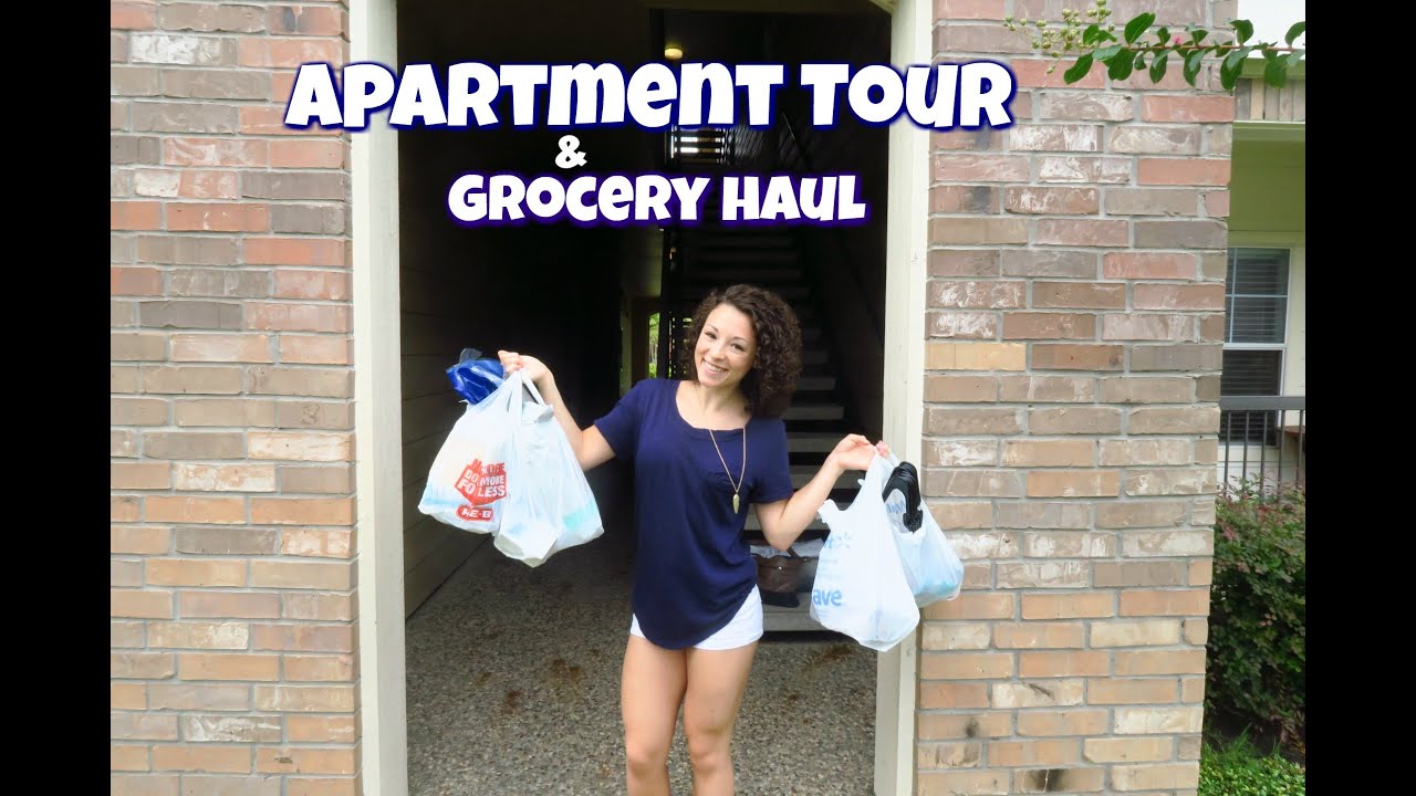 APARTMENT TOUR & OUR FIRST GROCERY HAUL YouTube