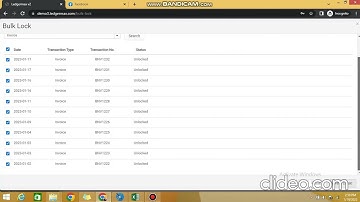 How to lock bulk transactions in LedgerMax?