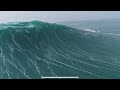 Lucas chumbo lands perfect 360 on a 50 foot wave