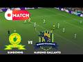 MAMELODI SUNDOWNS Vs MARUMO GALLANTS Premiership 2025 Match Simulation EFootball PES 21 Gameplay
