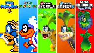 Evolution of Iggy Koopa in Super Mario Games (1988-2026)