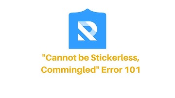 What to do when you Receive the "Cannot be Stickerless, Commingled" Error on Amazon Seller Central