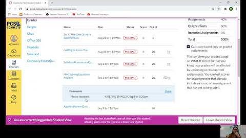 How to Check Grades   Comments Feedback in Canvas