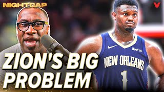 Shannon Sharpe GOES OFF on Zion Williamson for his recent weight issues | Nightcap