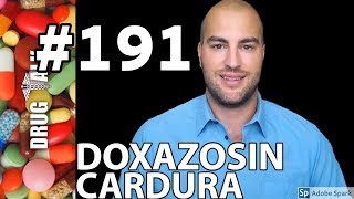 DOXAZOSIN (CARDURA) - PHARMACIST REVIEW - #191