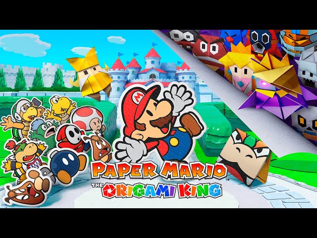 Peach’s Castle Turns Into Origami Castle - Paper Mario: The Origami King | Soundtrack class=