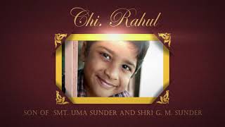 Digital Thread Ceremony Invitation Video DTC My Upanayanam