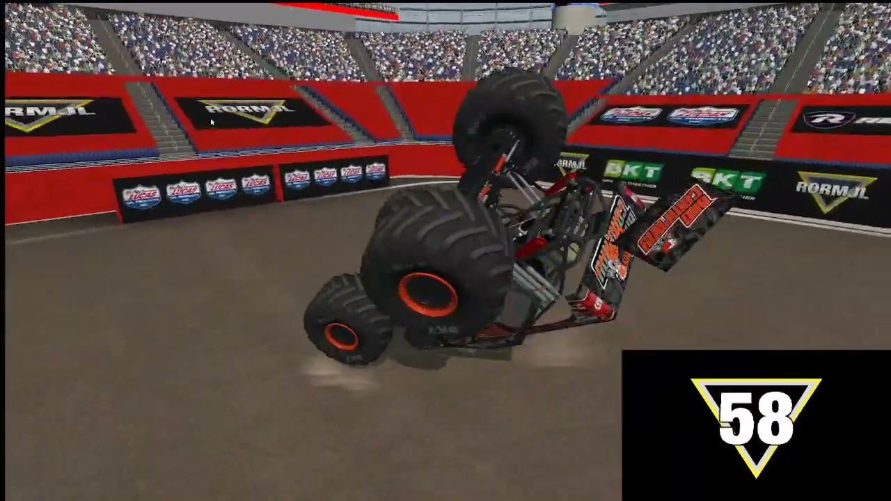 Monster Jam Detroit Michigan 2022 Freestyle YouTube