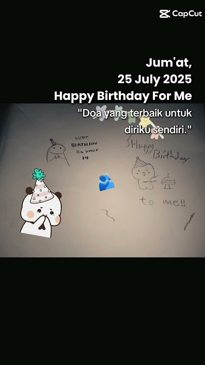 Kok ga nyangka aku udh ultah aja   ٩(｡•́‿•̀｡)۶🎂#selamatulangtahun