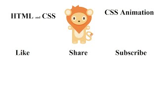 Chitti lion || LION || HTML and CSS || CSS Animations || No JS
