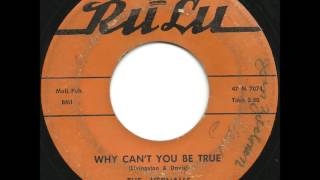 Video thumbnail of "Vernalls - Why Can't You Be True - Killer, Rare Phill Uptempo Doo Wop"