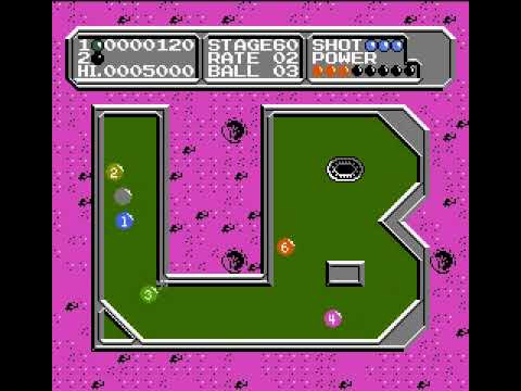 Lunar Ball Stage 60 (NES) - YouTube