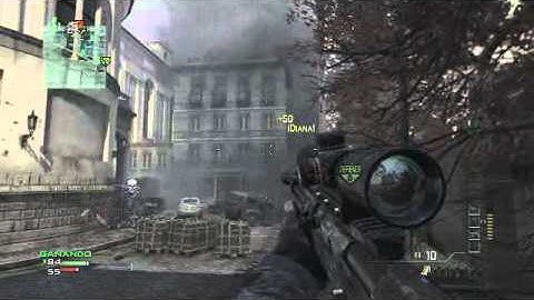 lanzamiento de cuchillo ( best kill ever ) MW3♔