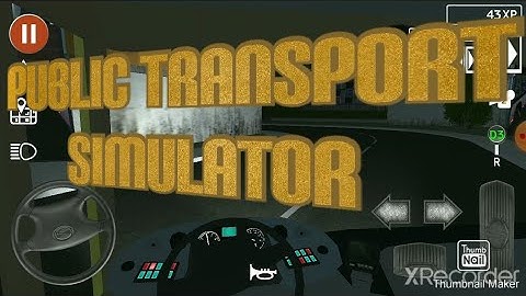Public Transport Simulator #1 IOS And Android Gameplay