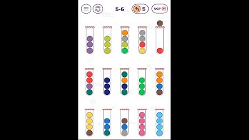 Bubble Sort Color Puzzle Game NINJA PACK 5-6 Walkthrough Solution