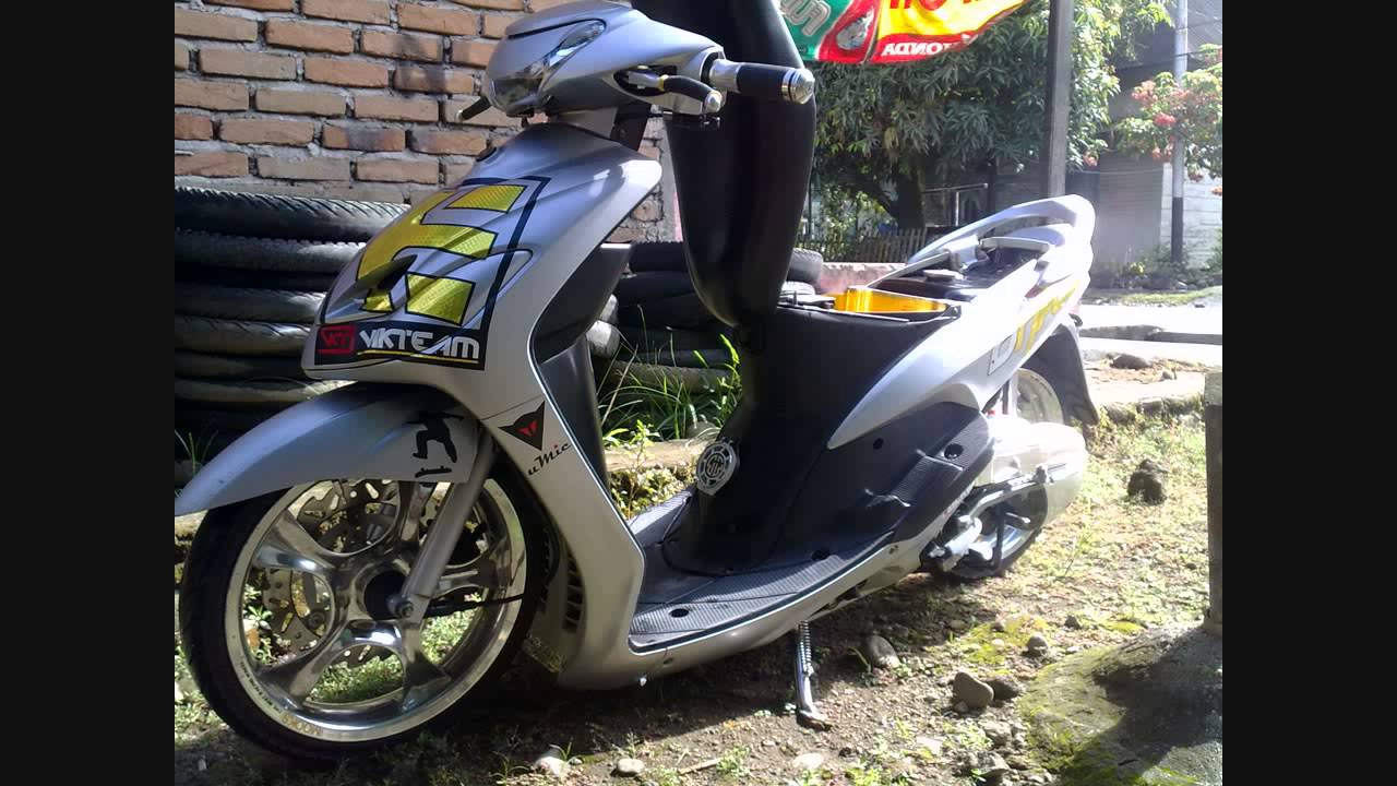  Modif Mio Sporty Ceper Modifikasi Motor Kawasaki Honda 
