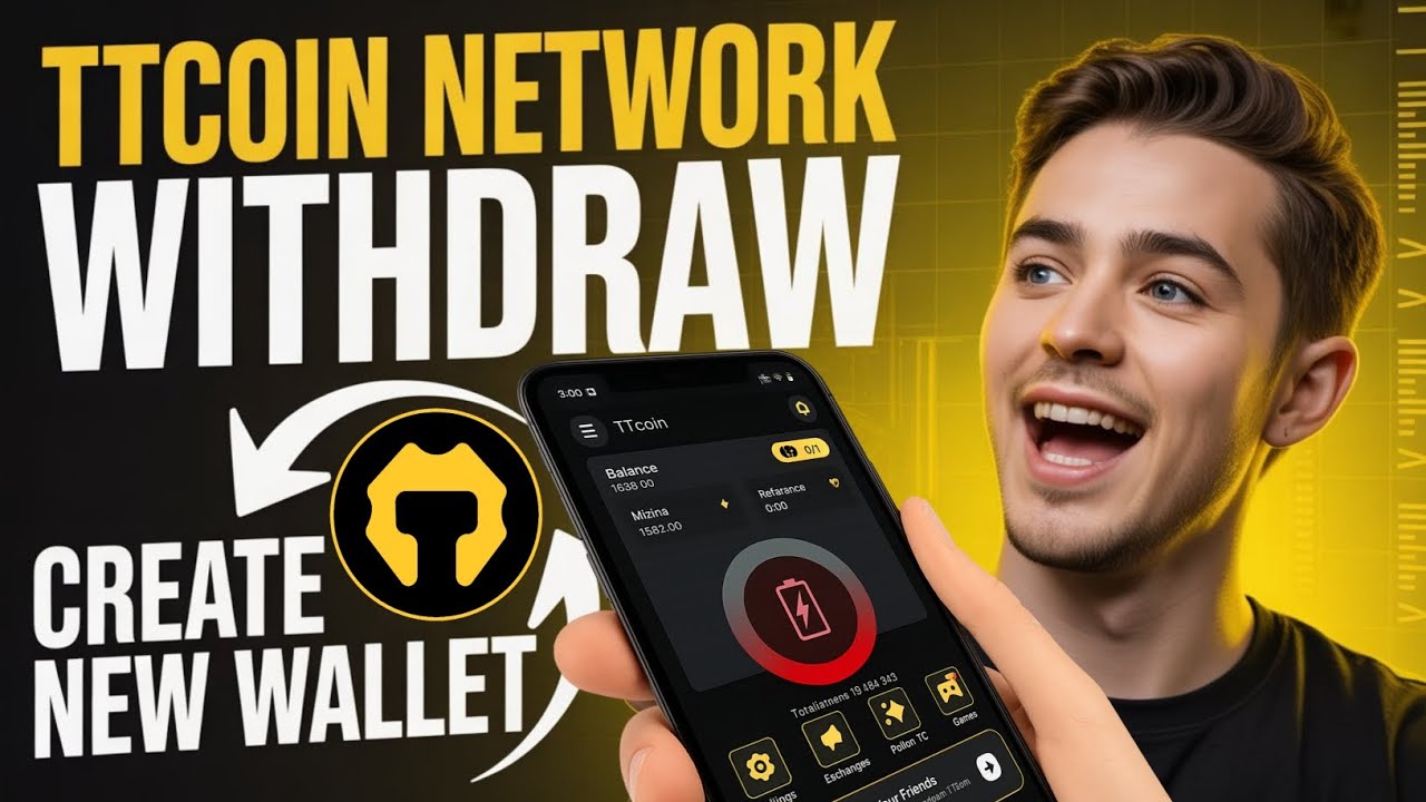 How to Create a TTcoin Network Wallet | TTcoin Network Withdrawal Steps 