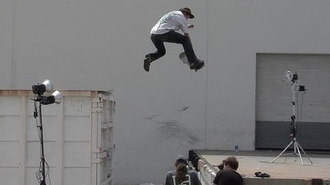 Jordan Rommel Dumpster Gap and Out Rail Raw Uncut