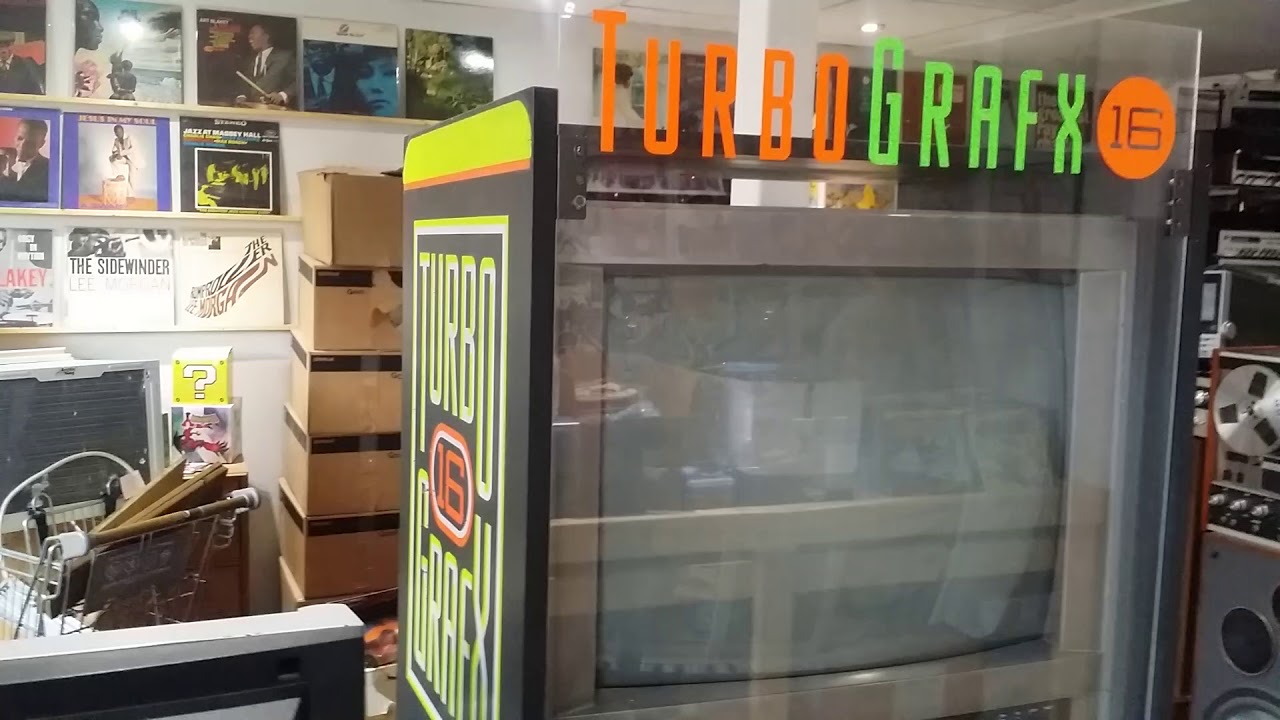 milton glaser Turbo grafx 16 kiosk