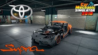 Restoration Toyota Supra 2020 - Car Mechanic Simulator 2018