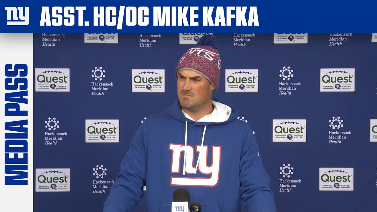 Mike Kafka on the O-line: "All five guys are playing really good ball" | New York Giants