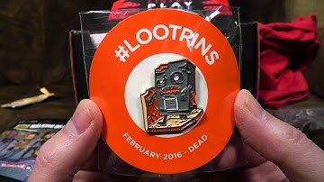 Feb 2016 Loot Crate / Super Geek Box | Ashens