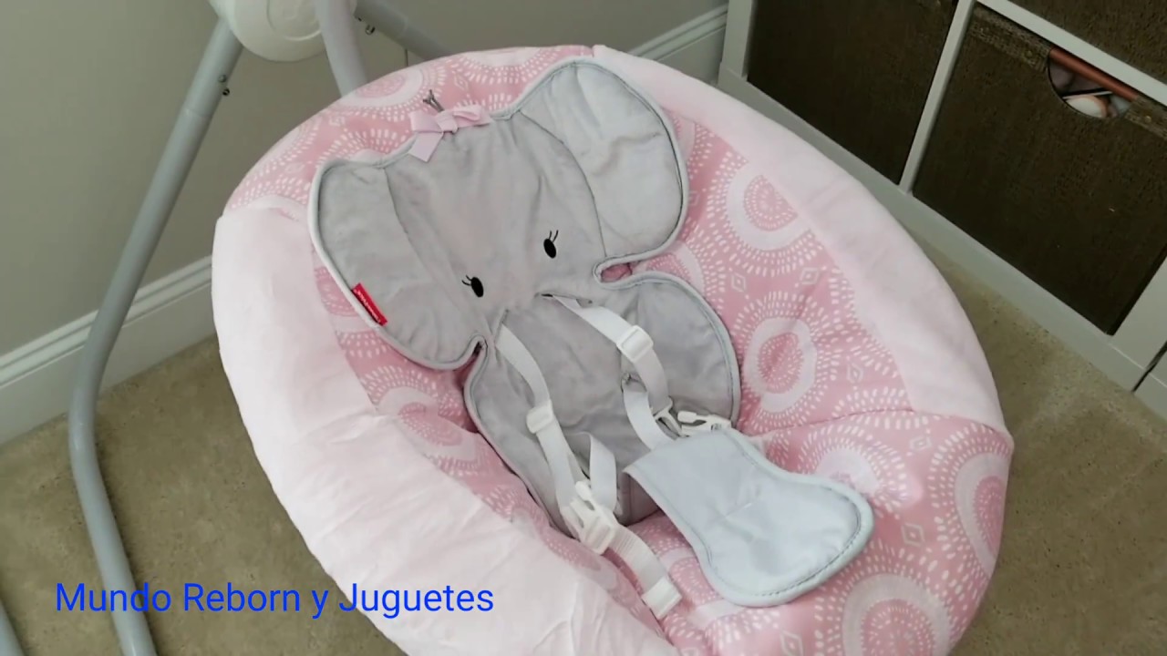 VLOG BEBE REBORN: Mecedora Fisher Price para mis bebés Maddie, Daniela, Martina, Mega y Kayla - YouTube