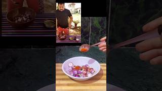 Trying Salman khan’s instant onion pickle ? shortstrendingcelebrityfoodiehealthyviral