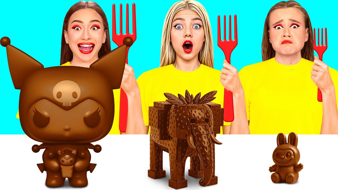 Большая, Средняя или Маленькая Тарелка Челлендж | Смешные Моменты от Crazy DO